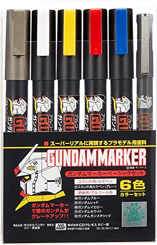 Mr. Hobby Gundam Marker Gundam Marker Gms-105 Set Di 6