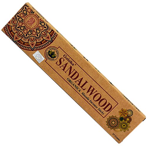 Goloka Organika Sandalwood Incense Sticks