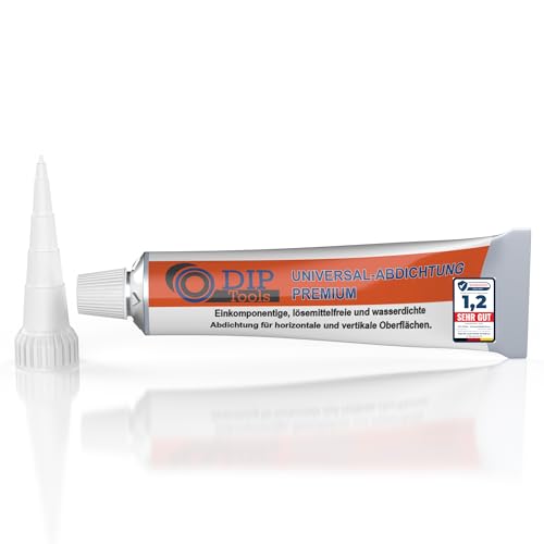 Dip-Tools Premium Universal Sealant - Forte Sigillante Adesivo Ideale Per Sigillare Grondaie, Tetti, Auto E Molto Altro.