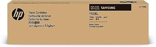 Samsung Clt-Y506L, Su515A, Cartuccia Toner Ad Alta Capacità, Da 3.500 Pagine, Compatibile Con Le Stampanti Samsung Laserjet Color Clp-680Nd, Clp-680Dw
