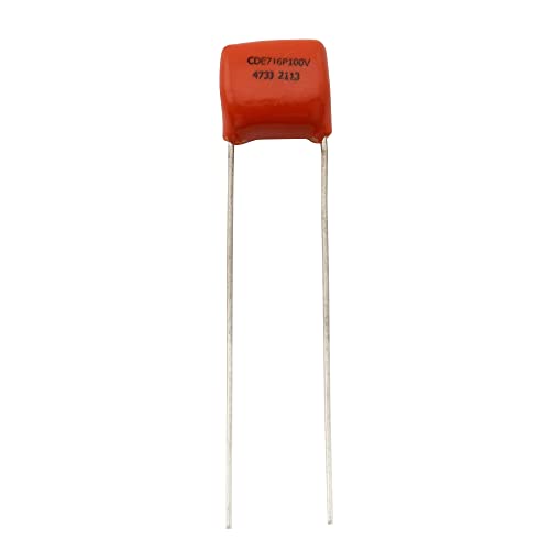Cde Sprague Orange Drop Condensatore Capacitor Tono Polipropilene 0,047Μf 716P 100V Per Chitarra Elettrica Basso