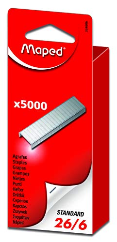 Maped - Punti Per Pinzatrice 10 X 2000 N 26/6 X 5000
