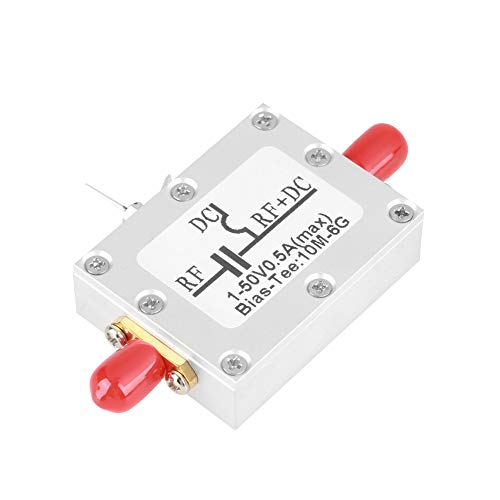 Oumefar 1 Pz 10Mhz-6Ghz Bias Tee Coassiale Bias Tee10Mhz-6Ghz Broadband Radio Frequenza Microonde Bias Coassiale Isolamento Capacitanza Rf Isolatore