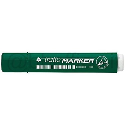 Marcatore Tratto Marker Verde P.Tonda