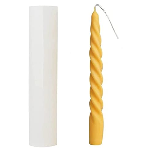 Dfuqanb Stampo Per Candeliere, Stampi Per Candele Cilindriche Stampi, Stampo Per Candele, Fai-Da-Te Stampi Per Candele, Candele In Silicone Per Sapone