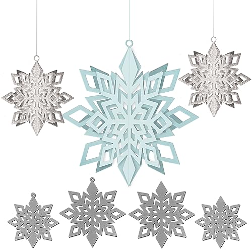 4Pz Fustelle Natalizie 3D Fiocco Di Neve Natale Stencil Cutting Dies Per Creazioni Ciondoli Albero Di Natale Ornamenti Fai Da Te Decorazione Festa Nat