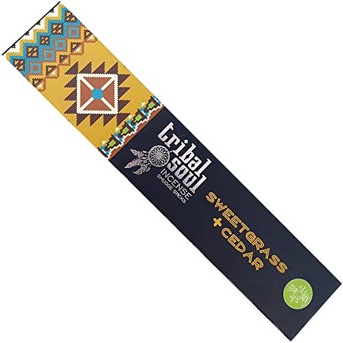 Incienso Sweetgrass Cedar Tribal Msoul 15Gr