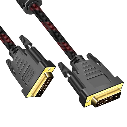 Mmobiel Adattatore Da Dvi A Dvi - Da Maschio Dvi-D Dual Link A Maschio Dvi-D Dual Link - Convertitore Di Cavo Video Per Monitor, Pc, Tv, Gioco, Proiet