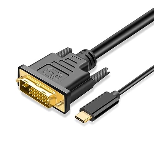 Mmobiel Adattatore Da Usb-C A Dvi - Da Usb-C A Dvi-D Dual Link Compatibile Con Macbook, Ipad, Dell Xps Ecc. Cavo Convertitore Per Monitor, Tv, Proiett