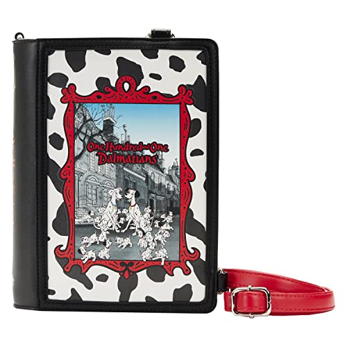 Loungefly Disney Classic Books 101 Dalmations - Borsa A Tracolla Convertibile, Multi, Small