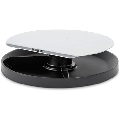 Kensington K52787Ww Supporto Per Monitor Spin2, Ergonomico E Regolabile, Per Pc, Laptop, Computer, Schermi Tv Fino A 18 Kg, Con Sistema Smartfit