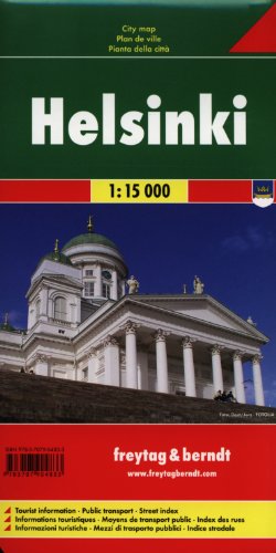 Helsinki 1:15.000: Stadskaart 1:15 000: Pl 100