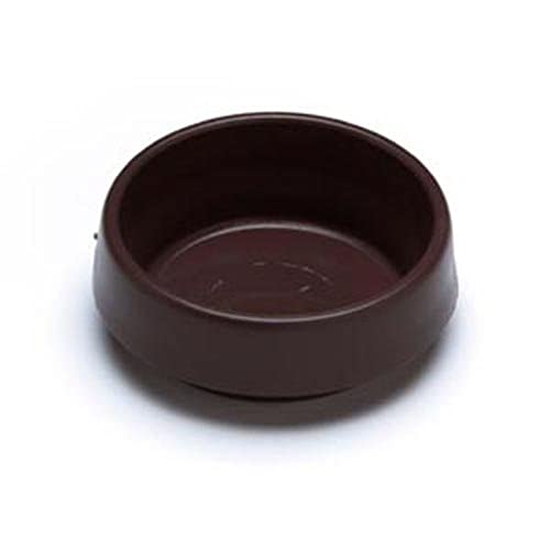 Bulk Hardware Bh00019 Coppette Poggiaruote, Marrone, Set Di 8 Pezzi