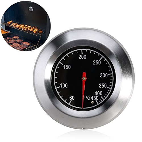 Bestomz - Termometro Analogico, Per Forno A Legna E Barbecue