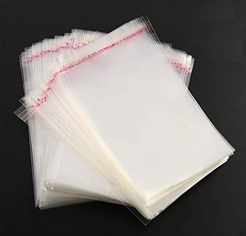 Latern 400 Pezzi Borse In Cellophane Trasparente Buste Autoadesive Sigillanti Sacchetto Di Plastica Opp (3 X 5 Pollici)