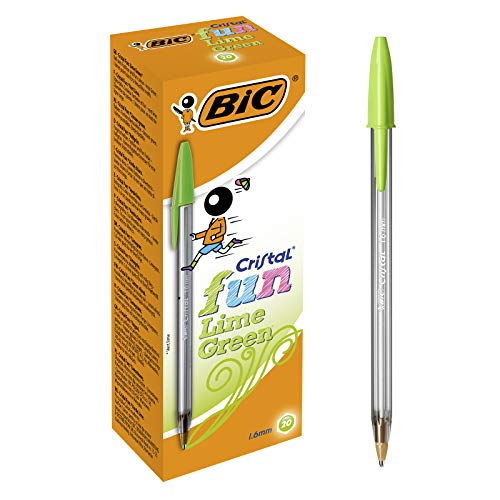 Penne Bic A Sfera “Fun” Pack 20 Lime
