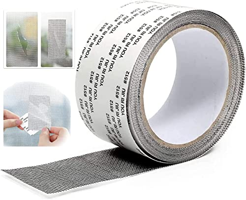 Nastro Per Riparare Zanzariere Patch Adesivo Forte In Fibra Di Vetro, Riparazione Di Finestre Tende E Porte
