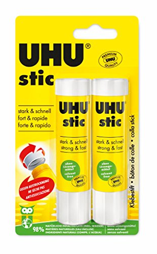 Uhu 52190 – Stick Di Colla, 21 G, 2 Pezzi