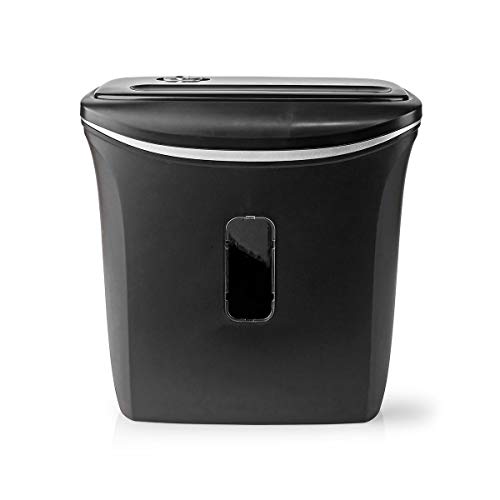 Distruggi Documenti - 6X Pagine A4-12 L - Standard Di Sicurezza: Din 4-300 W - Nero
