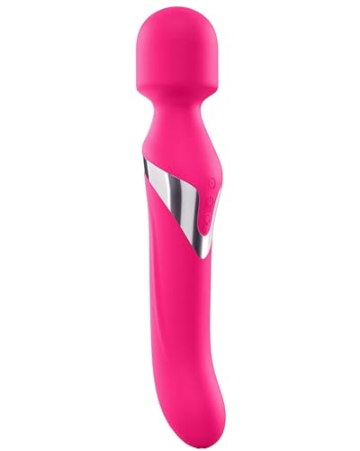 Dorcel Dual Orgasms Pink Wand Vibrator Ambidextrous
