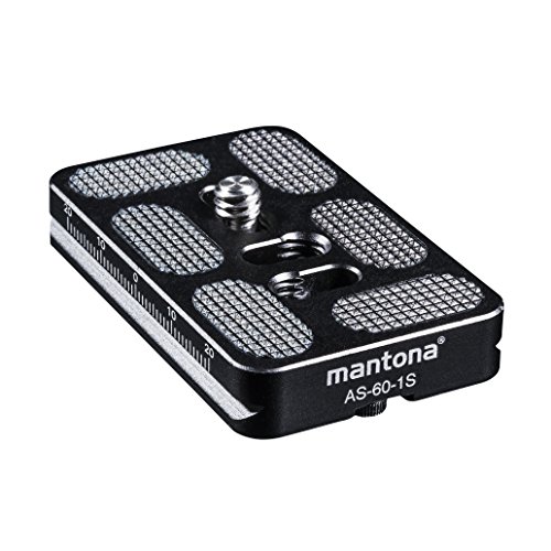 Mantona Schnellwechselplatte "Arca Swiss", 60 Mm Schwarz