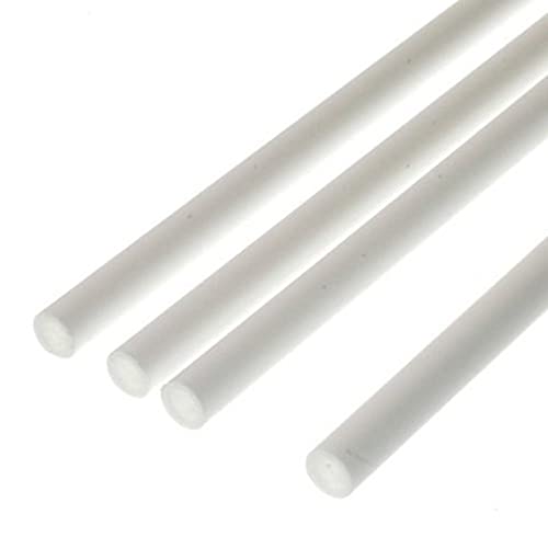 Evergreen- Tubo Rotondo, Lunghezza 35 Cm, Diametro 4,0 Mm, 5/32, 4 Pezzi, Multicolore, Egp225