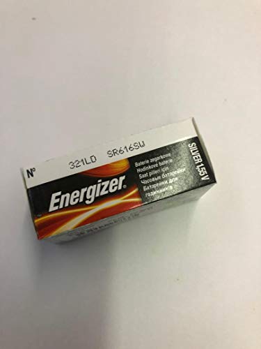 Energizer Batterie - Confezione Da 10 Batterie Silver Oxide 321