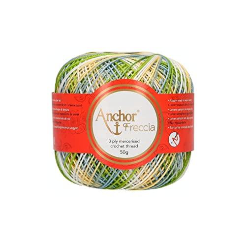 Anchor Freccia Multicolor, Spessore: 6, Presentazione: 50G, Lunghezza: 175M 9441 Filati All'Uncinetto
