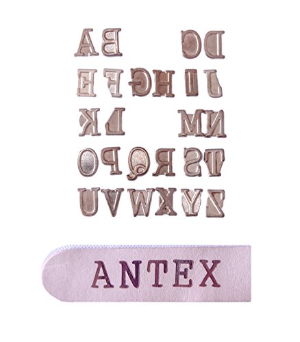 Antex R8Q0L030 Alfabeto Pirografia Timbri