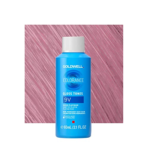 9V Goldwell Colorance Gloss Tones Cool Blode Sheer Platinum 60Ml - Colorazione Demi-Permanente
