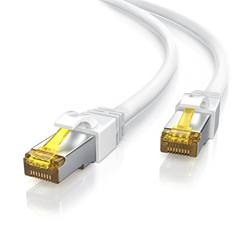 Primewire 5M Cavo Di Rete Di Alta Qualitá - Cat.7 Ethernet Gigabit Lan Rj45-10 100 1000 Mbit S - Cavo Patch - Sftp - Compatibile Con Cat.5 Cat.5E Cat.