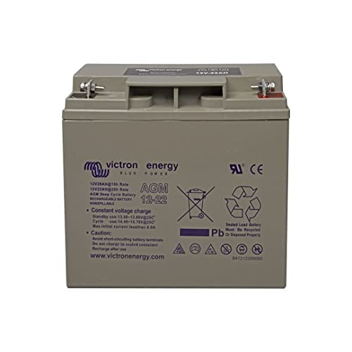 Victron Agm 12V 22Ah Deep Cycle Batteria