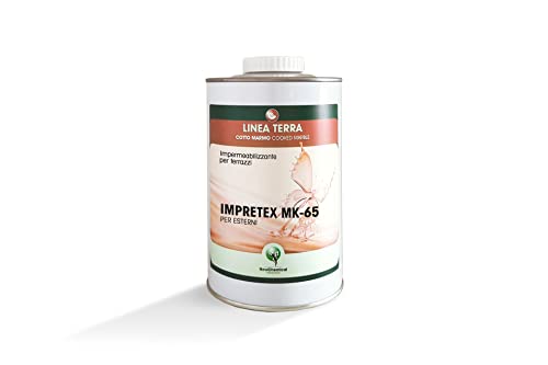 Impretex Mk-65 New Chemical - Protezione Impermeabilizzante Per Terrazzi E Balconi Esterni (1 Litro)