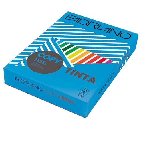 Carta Copy Tinta A4 80Gr 500Fg Col.Forti Azzurro