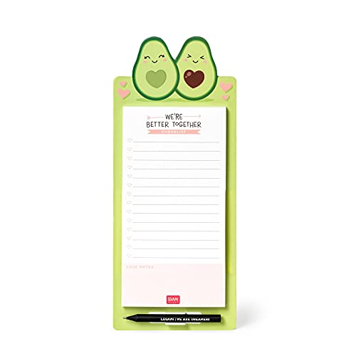 Legami Don'T Forget - Blocco Note Magnetico, 11X28 Cm, Avocado