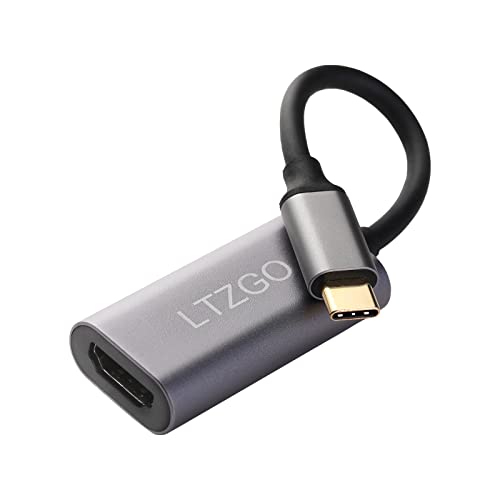 Adattatore Usb C (Tipo C) 3.1 A Hdmi 4K, Type C Thunderbolt 3 A Hdmi Femmina Per Macbook, Ipad,Surface Pro,Dell,Xps, Samsung, Huawei E Altri Telefoni