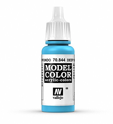 Vallejo 70.844 - Colore Acrilico Opaco , Blu (Deep Sky Blue ), 17 Ml, 1 Pezzo