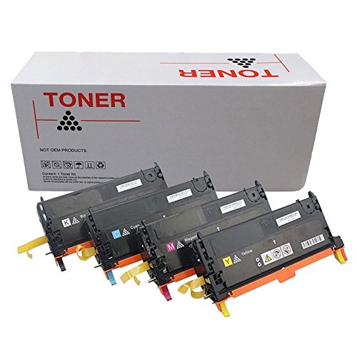 Toner 6180 Giallo Compatibile Per Xerox Phaser 6180 113R00725, Capacità: 6.000 Pagine