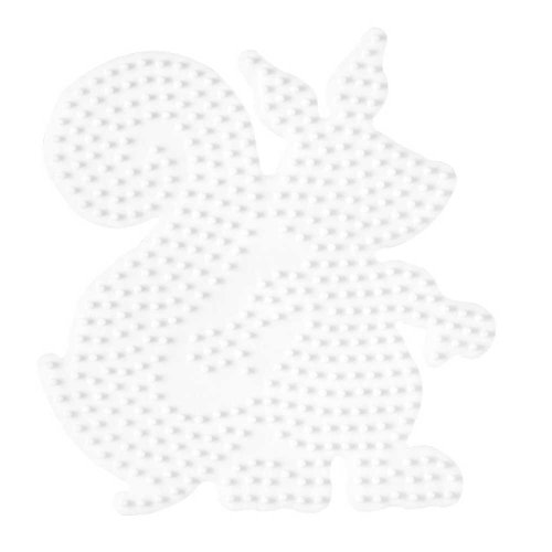 Hama Pegboard 302 - Pannello Forato Per Giocare Con Le Perline, A Forma Di Scoiattolo 302