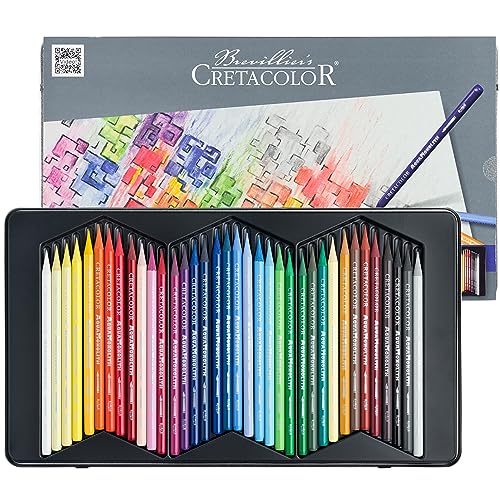 Cretacolor 250 Mina Aqua Monolith Pezzi, Metallo, 36 Unità (Confezione Da 1)