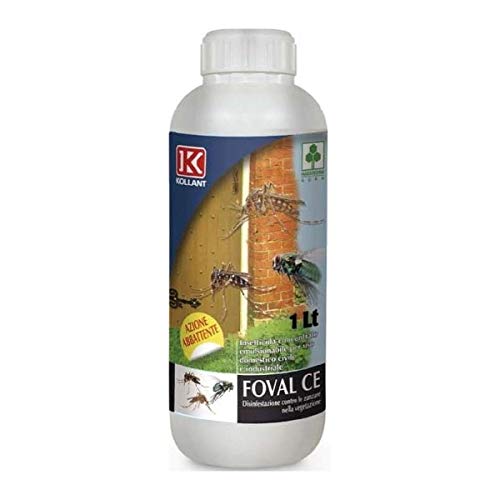Foval Ce Insetticida Zanzara Tigre Zecche Mosche 1 L