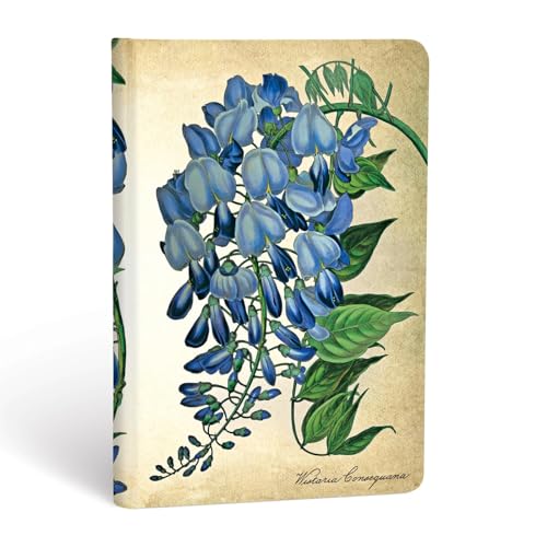Paperblanks Diari A Copertina Rigida Glicine In Fiore | Righe | Mini (95 × 140 Mm): Lined Mini