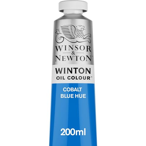 Winsor & Newton Olio Winton, Blu Di Cobalto Imitazione, 200 Ml, Confezione Da 1