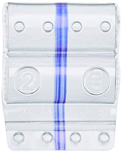 Iternet Sacchetto Da 100 Blister Portamonete 2 Euro Fascia Viola