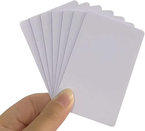 50 Pezzi Nfc Tag Ntag215 Carta, Riscrivibile Nfc Card Cr80 Scheda, Carta In Pvc Ntag215 Chip Card Compatibile Con Tagmo, Amiibo, Switch, Wii U E Dispo