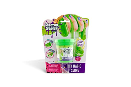 Doctor Squish - Magic Slime Blister Pack - Green - 100 Grammi