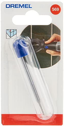 Dremel 569 Punta Di Rimozione Della Malta, Accessorio Di Rimozione Della Malta Da 1,6 Mm Per Multiutensile Rotativo Per Rimuovere E Pulire La Malta