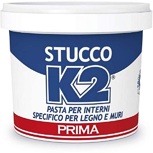 Stucco In Pasta K2 20 Kg Colore Bianco Speciale Per Legno E Muri - Uso Interno