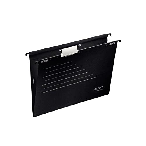 Leitz Alpha Active Hängemappe, A4, Seitlich Offen, Schwarz