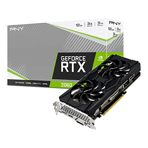 Tarjeta Grafica Pny Nvidia Geforce Rtx 2060 12Gb Gaming Revel Dual Fan